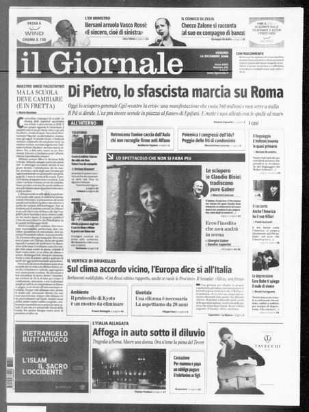 Il giornale : quotidiano del mattino